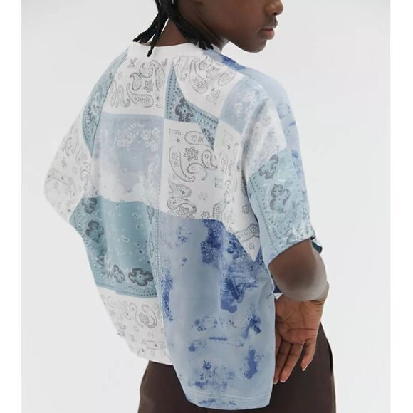 Urban Outfitters Kayla Mixed Bandana Top NWOT Size M - Picture 4 of 12